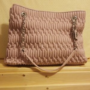 Light Pink Jessica Simpson Tote with snap closure